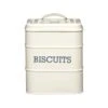 Cream Biscuit Storage Tin