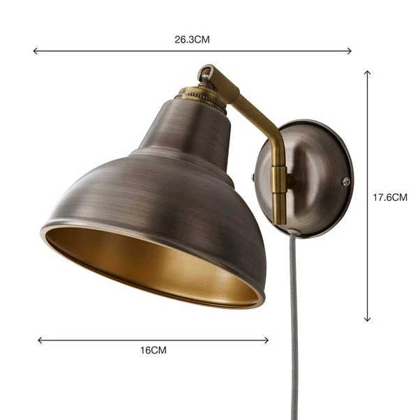 Bradwell Plug In Wall Light 6 Bradwell Plug In Wall Light - Image 6