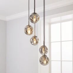 Alexis 5 Light Cluster Ceiling Light -ELEND SHOP 30713726
