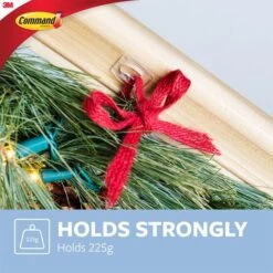 Command Medium Mini Clear Hooks And Strips Pack -ELEND SHOP 30721424 alt03