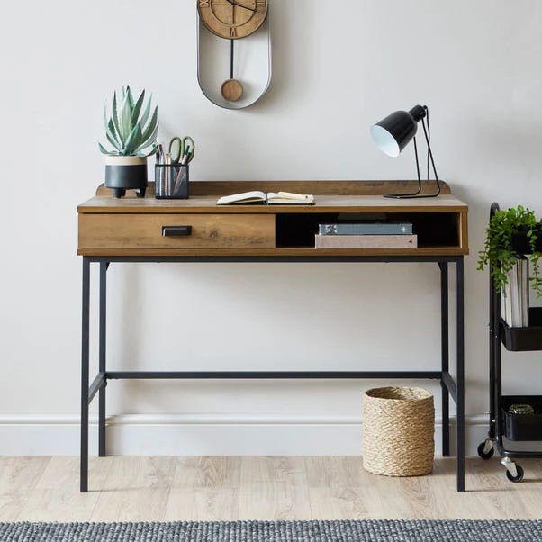 Fulton Pine Effect Desk 1 Fulton Pine Effect Desk