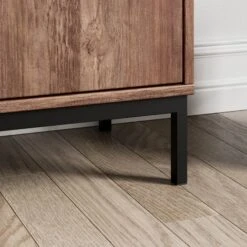 Fulton Pine Extra Wide TV Unit For TVs Up To 80" -ELEND SHOP 30728486 alt04