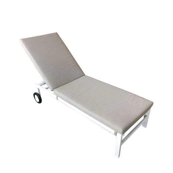 Titchwell Lounger, White 1 Titchwell Lounger, White