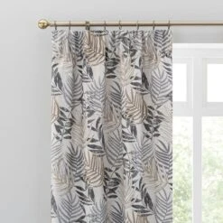 Leaf Jacquard Pencil Pleat Curtains 32 Leaf Jacquard Pencil Pleat Curtains -ELEND SHOP 30729262