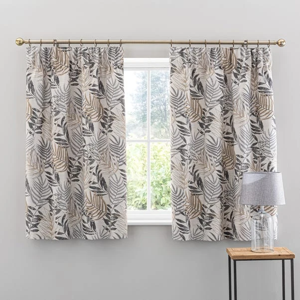 Leaf Jacquard Pencil Pleat Curtains 5 Leaf Jacquard Pencil Pleat Curtains - Image 5
