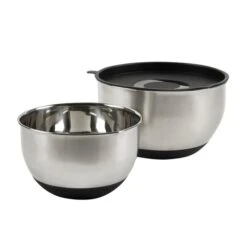 Professional Set Of 2 Mixing Bowl And One Lid 5 Professional Set Of 2 Mixing Bowl And One Lid -ELEND SHOP 30730130 alt02