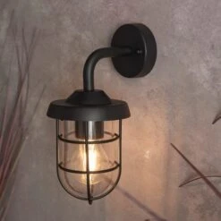 Barker Industrial Outdoor Wall Light 21 Barker Industrial Outdoor Wall Light -ELEND SHOP 30730308
