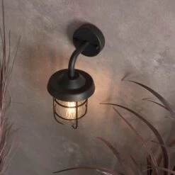 Barker Industrial Outdoor Wall Light 23 Barker Industrial Outdoor Wall Light -ELEND SHOP 30730308 alt02