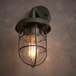 Barker Industrial Outdoor Wall Light 17 Barker Industrial Outdoor Wall Light -ELEND SHOP 30730309 alt03