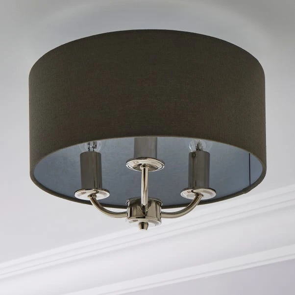 Preston 3 Light Flush Ceiling Light 16 Preston 3 Light Flush Ceiling Light - Image 16