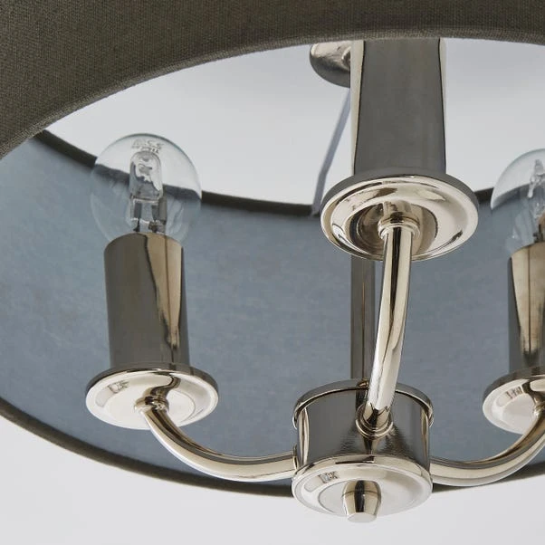 Preston 3 Light Flush Ceiling Light 17 Preston 3 Light Flush Ceiling Light - Image 17