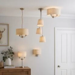 Preston 3 Light Flush Ceiling Light 32 Preston 3 Light Flush Ceiling Light -ELEND SHOP 30730506 alt06