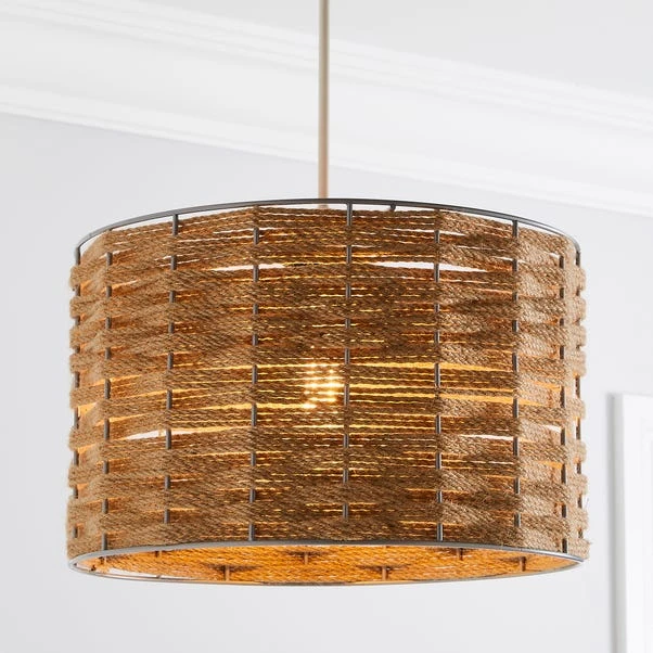 Shelley Rope Pendant Shade 1 Shelley Rope Pendant Shade