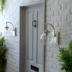 Twain Outdoor Globe Glass Wall Light -ELEND SHOP 30730560 alt04