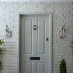 Twain Outdoor Globe Glass Wall Light -ELEND SHOP 30730560 alt06