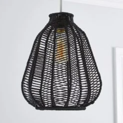 Kylo Woven String Easy Fit Pendant Shade -ELEND SHOP 30731225 alt01