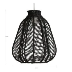 Kylo Woven String Easy Fit Pendant Shade -ELEND SHOP 30731225 alt07