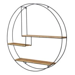 Industrial Extra Large Circle Shelf -ELEND SHOP 30733533 alt05