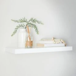White Floating Shelf 12 White Floating Shelf -ELEND SHOP 30733543