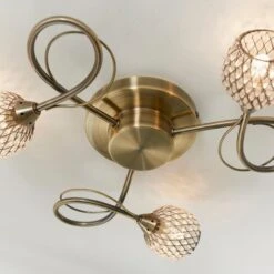 Vogue Malden 3 Light Flush Ceiling Light -ELEND SHOP 30742697 alt05