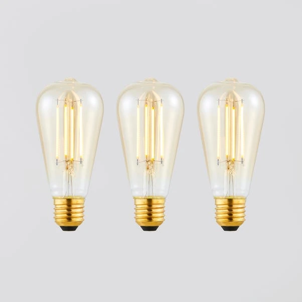 Status Set Of 3 Marsden 5W ST58 ES LED Dimmable Bulbs 1 Status Set Of 3 Marsden 5W ST58 ES LED Dimmable Bulbs