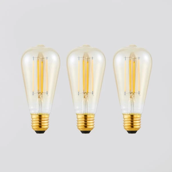 Status Set Of 3 Marsden 5W ST58 ES LED Dimmable Bulbs 2 Status Set Of 3 Marsden 5W ST58 ES LED Dimmable Bulbs - Image 2