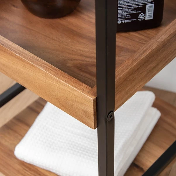 Fulton Wood Shelf Unit 2 Fulton Wood Shelf Unit - Image 2