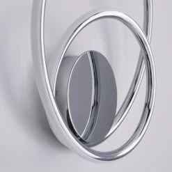 Langdon Chrome Integrated LED Bathroom Wall Light 8 Langdon Chrome Integrated LED Bathroom Wall Light -ELEND SHOP 30752937 alt02