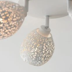 Fearne 3 Light White Semi Flush Spotlight -ELEND SHOP 30754841 alt05