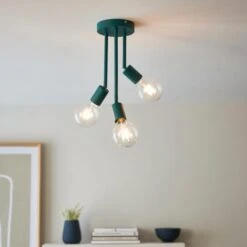 Koppla 3 Light Semi Flush Ceiling Light 23 Koppla 3 Light Semi Flush Ceiling Light -ELEND SHOP 30754845 alt02