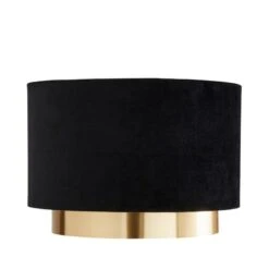 Nesa Two Tier Velvet Lamp Shade 33 Nesa Two Tier Velvet Lamp Shade -ELEND SHOP 30755587 alt05