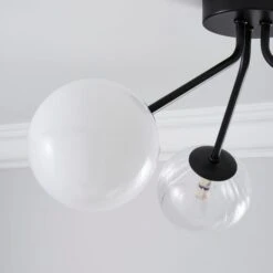 Nila 3 Light Semi Flush Ceiling Light -ELEND SHOP 30755734 alt03