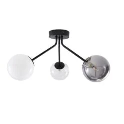 Nila 3 Light Semi Flush Ceiling Light -ELEND SHOP 30755734 alt05