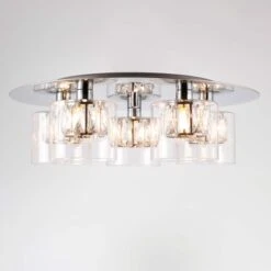 Vogue Armoury 5 Light Flush Ceiling Light 10 Vogue Armoury 5 Light Flush Ceiling Light -ELEND SHOP 30755830 alt05