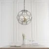 Vogue Hillier 3 Light Hexagon Pendant Light