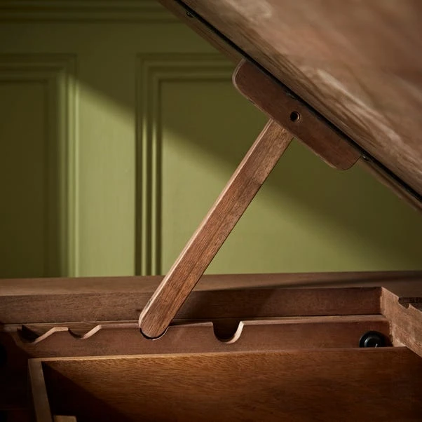 Signature Lift Top Draftsman Desk 6 Signature Lift Top Draftsman Desk - Image 6