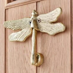 Dragonfly Gold Door Knocker -ELEND SHOP 30756568 alt01