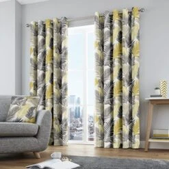 Fusion Tropical Eyelet Curtains -ELEND SHOP 30756802 alt01