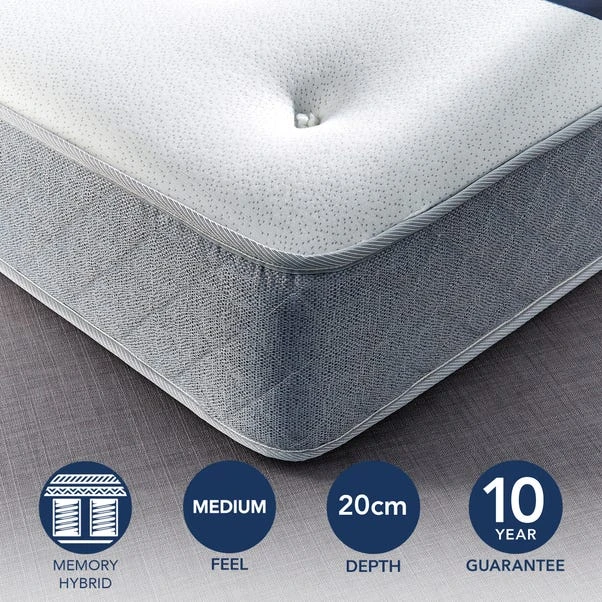 Fogarty Just Right Memory Foam Top Orthopaedic Open Coil Mattress 1 Fogarty Just Right Memory Foam Top Orthopaedic Open Coil Mattress