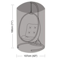 Single Hanging Egg Chair Cover -ELEND SHOP 30763315 alt07