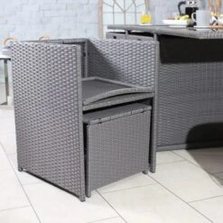 Cannes Grey 10 Seater Cube Set -ELEND SHOP 30763588 alt03