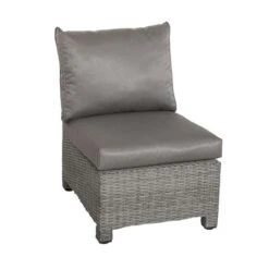 Paris 7 Piece Deluxe Modular Corner Dining Set With Square Firepit -ELEND SHOP 30763602 alt03