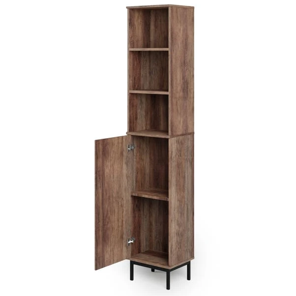 Fulton Pine Effect Tallboy Storage Unit 5 Fulton Pine Effect Tallboy Storage Unit - Image 5