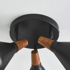 Elements Wolston 3 Light Semi Flush Spotlight 30 Elements Wolston 3 Light Semi Flush Spotlight -ELEND SHOP 30766161 alt03