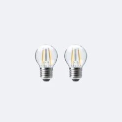Set Of 2 Status 2.5W ES Mini Globe Filament Bulbs -ELEND SHOP 30767658 alt04