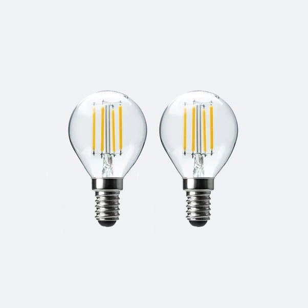 Set Of 2 Status 2.5W Filament SES Mini Globe Bulbs 4 Set Of 2 Status 2.5W Filament SES Mini Globe Bulbs - Image 4