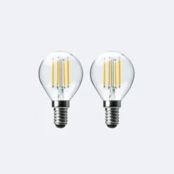 Set Of 2 Status 4W Filament SES Mini Globe Bulbs -ELEND SHOP 30767671 alt04