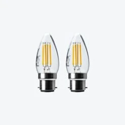 Set Of 2 Status 4W BC Filament Candle Bulbs -ELEND SHOP 30767679 alt03