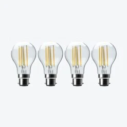 Set Of 4 Status 6.5W BC GLS Filament Bulbs 5 Set Of 4 Status 6.5W BC GLS Filament Bulbs -ELEND SHOP 30767705 alt04