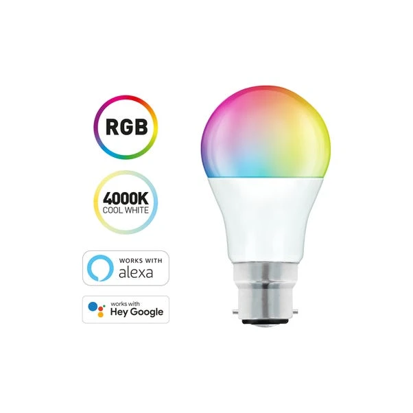 Status SMART 9W BC GLS Colour Changing Bulb 1 Status SMART 9W BC GLS Colour Changing Bulb